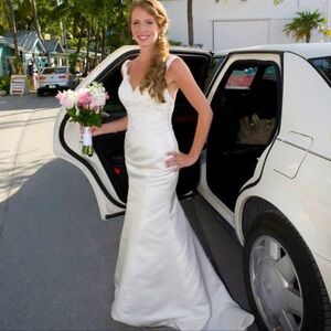 Elegant White Bridal Gown